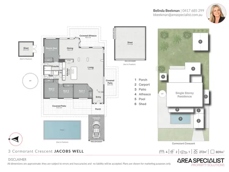 Floorplan of Homely house listing, 3 Cormorant Crescent, Jacobs Well QLD 4208