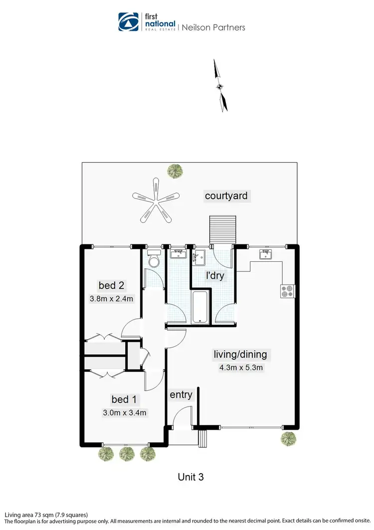 Floorplan of Homely unit listing, 2 & 3/8 Wheeler Street, Berwick VIC 3806