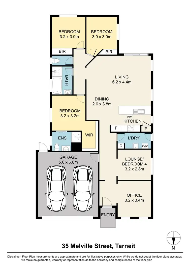 Floorplan of Homely house listing, 35 Melville Street, Tarneit VIC 3029