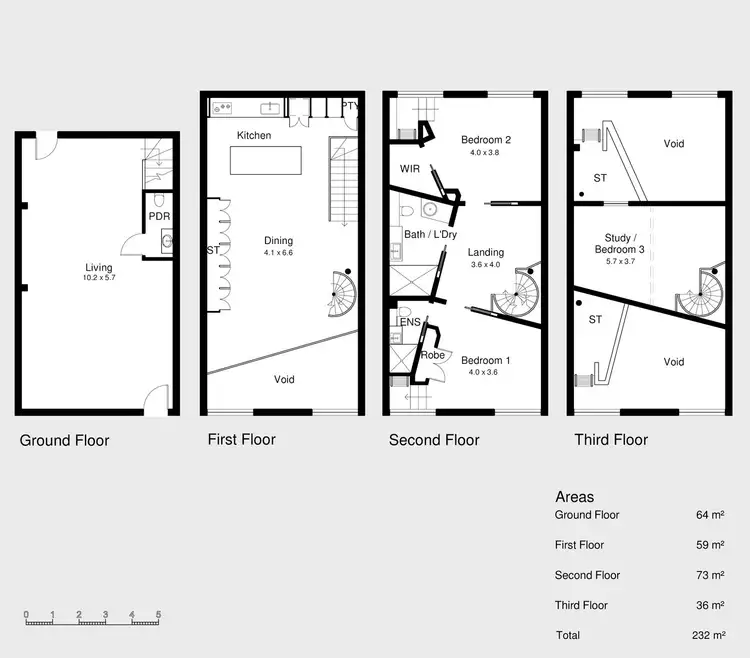 Floorplan of Homely house listing, 4 Saunders Street, East Perth WA 6004