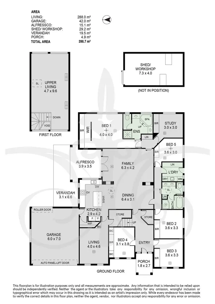 Floorplan of Homely house listing, 12 Fairfield Road, Mount Barker SA 5251
