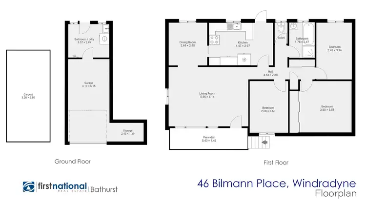 Floorplan of Homely house listing, 46 Biilmann Place, Windradyne NSW 2795
