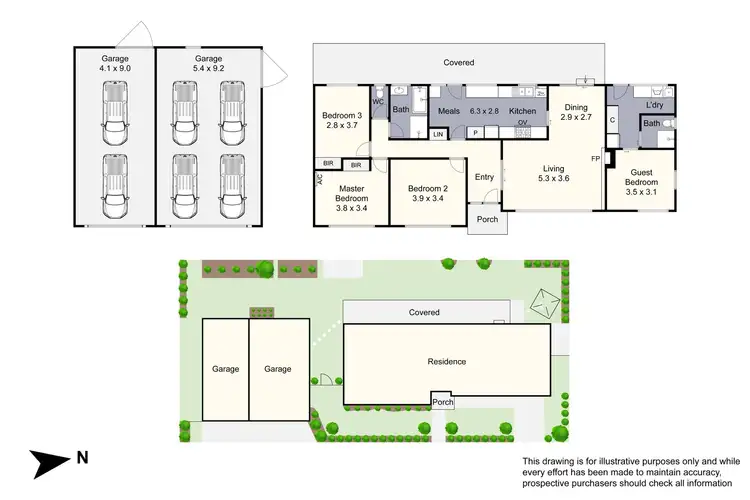 Floorplan of Homely house listing, 37 Gordon Ave, Oakleigh East VIC 3166