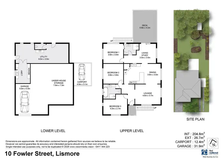 Floorplan of Homely house listing, 10 Fowler Street, Lismore NSW 2480