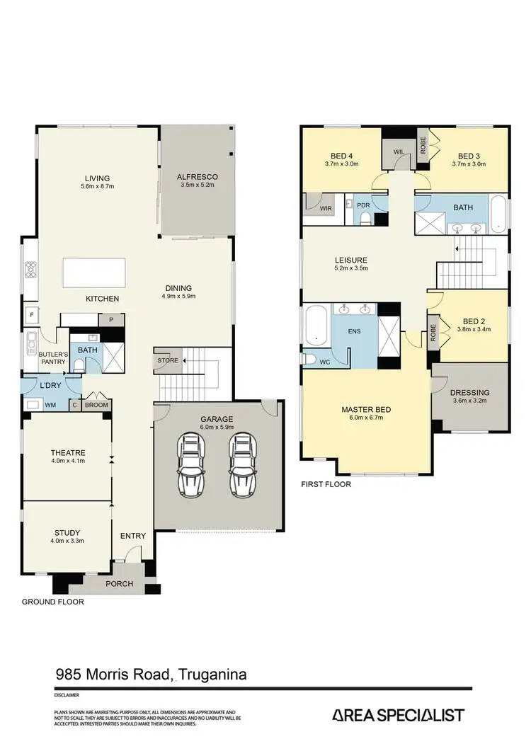 Floorplan of Homely house listing, 985 Morris Road, Truganina VIC 3029