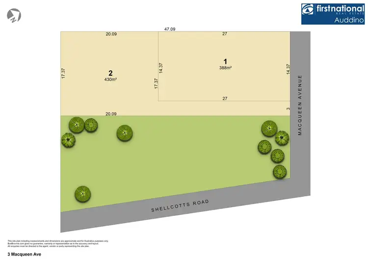 Floorplan of Homely land listing, 3A Macqueen Avenue, Korumburra VIC 3950