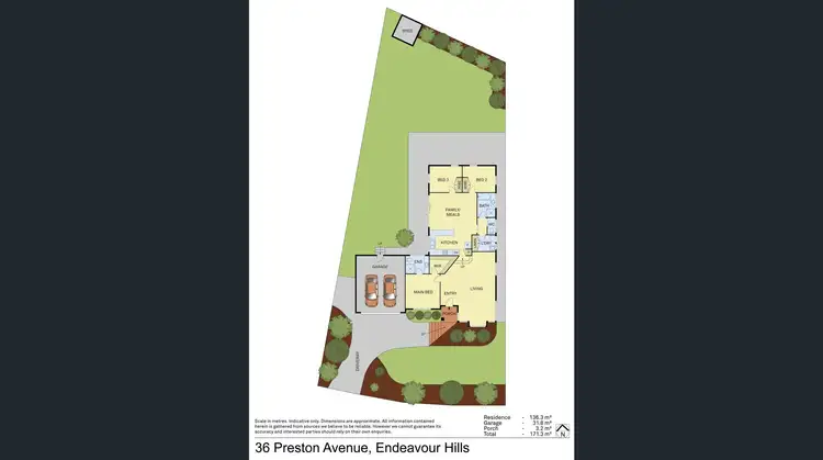 Floorplan of Homely house listing, 36 Preston Avenue, Endeavour Hills VIC 3802