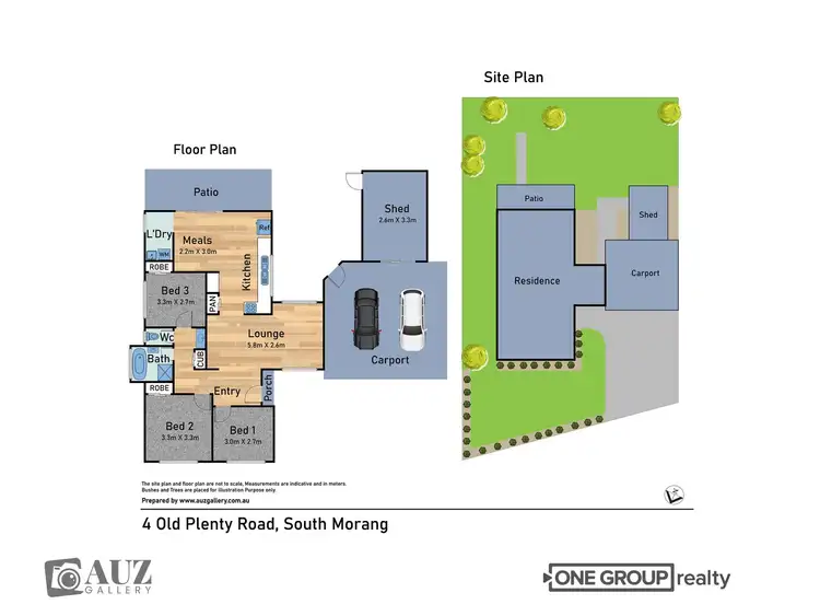 Floorplan of Homely house listing, 4 Old Plenty Road, South Morang VIC 3752