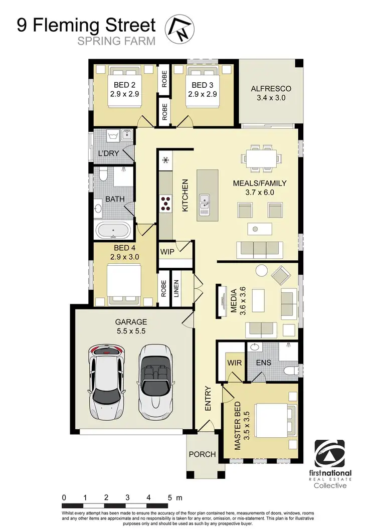 Floorplan of Homely house listing, 9 Fleming Street, Spring Farm NSW 2570
