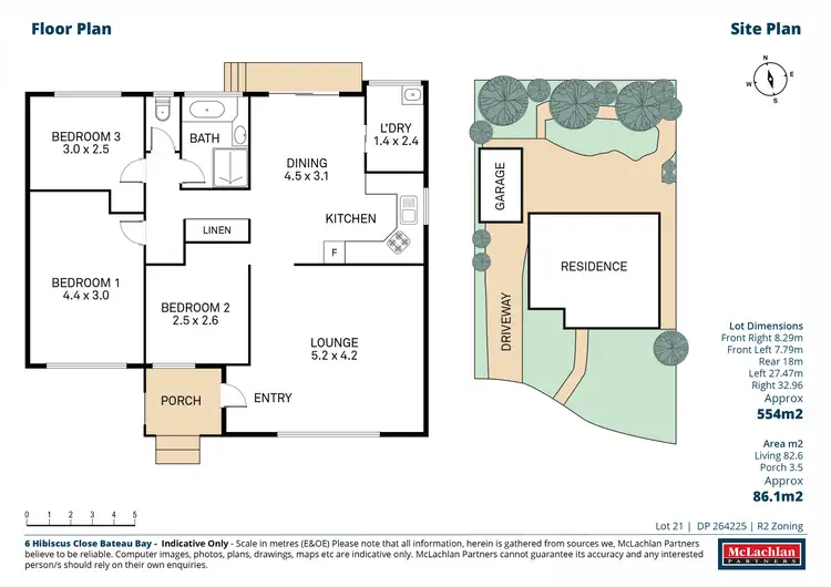 Floorplan of Homely house listing, 6 Hibiscus Close, Bateau Bay NSW 2261