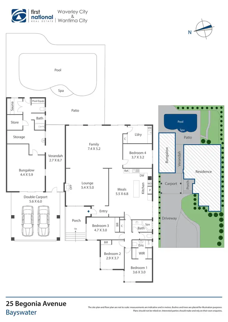 Floorplan of Homely house listing, 25 Begonia Avenue, Bayswater VIC 3153