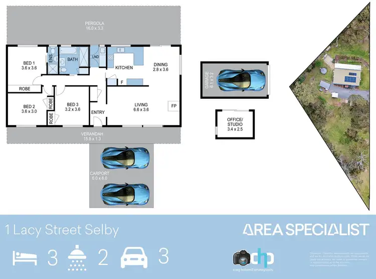 Floorplan of Homely house listing, 1 Lacy Street, Selby VIC 3159