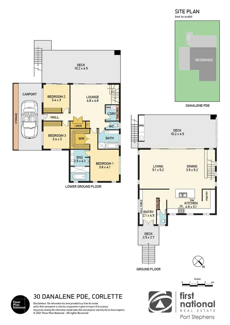 Floorplan of Homely house listing, 30 Danalene Parade, Corlette NSW 2315