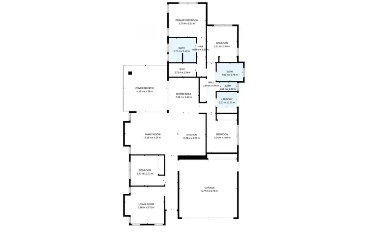 Floorplan of Homely house listing, 10 Featherwood Street, Mount Low QLD 4818