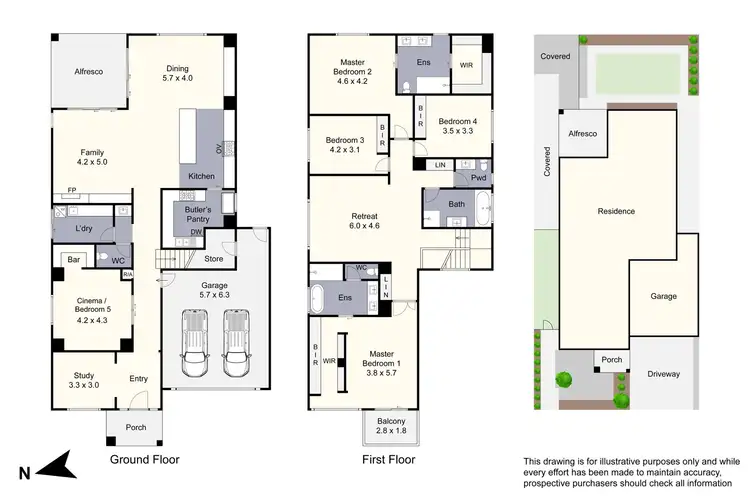 Floorplan of Homely house listing, 40 Merrin Circuit, Clyde North VIC 3978