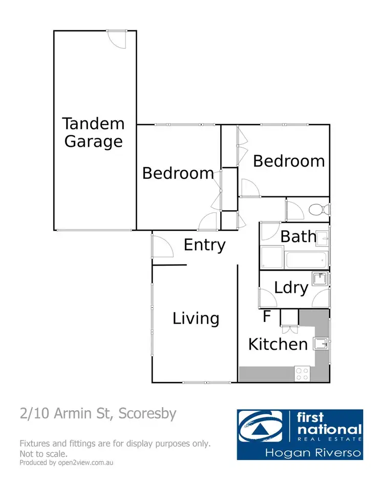 Floorplan of Homely unit listing, 2/10 Armin Street, Scoresby VIC 3179