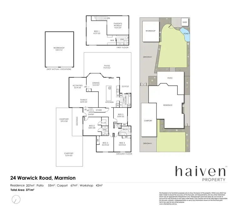 Floorplan of Homely house listing, 24 WARWICK ROAD, Marmion WA 6020