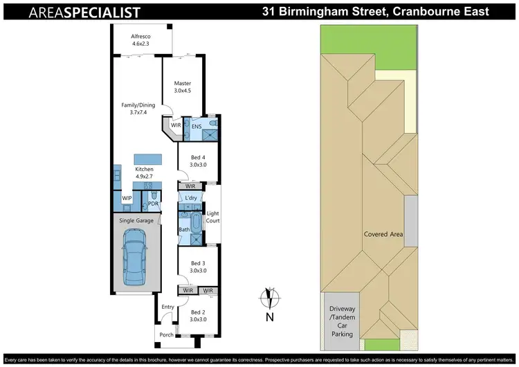 Floorplan of Homely house listing, 31 Birmingham Road, Cranbourne East VIC 3977