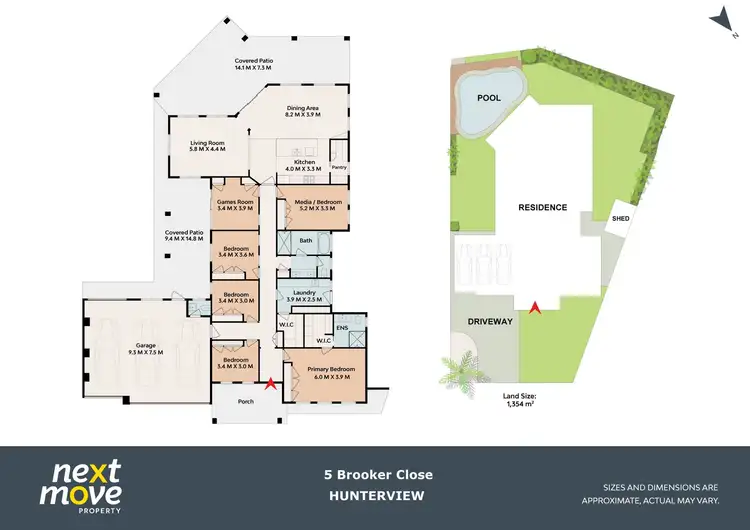 Floorplan of Homely house listing, 5 Brooker Close, Singleton NSW 2330