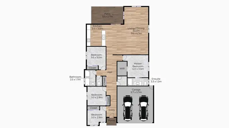 Floorplan of Homely house listing, 4 Sapporo Court, Bahrs Scrub QLD 4207