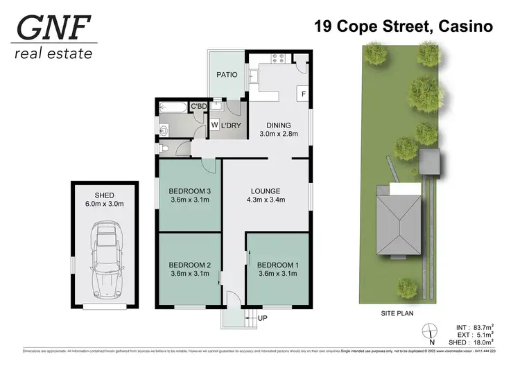 Floorplan of Homely house listing, 19 Cope Street, Casino NSW 2470