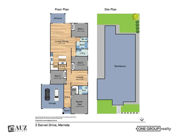 Floorplan of Homely house listing, 3 Darvel Drive, Mernda VIC 3754