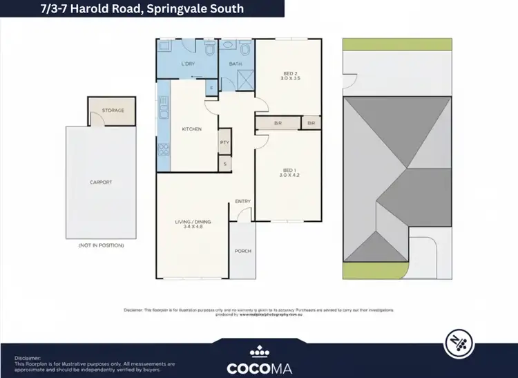 Floorplan of Homely unit listing, 7/3-7 Harold Road, Springvale South VIC 3172
