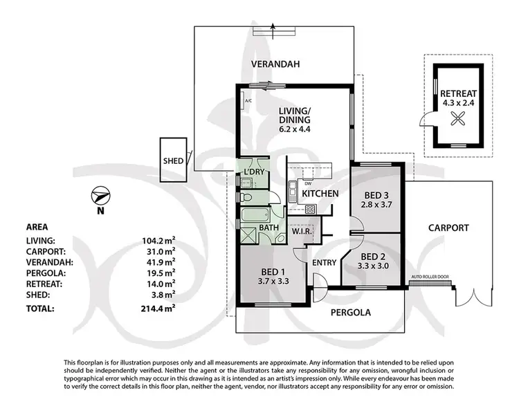 Floorplan of Homely house listing, 72 Fletcher Road, Mount Barker SA 5251