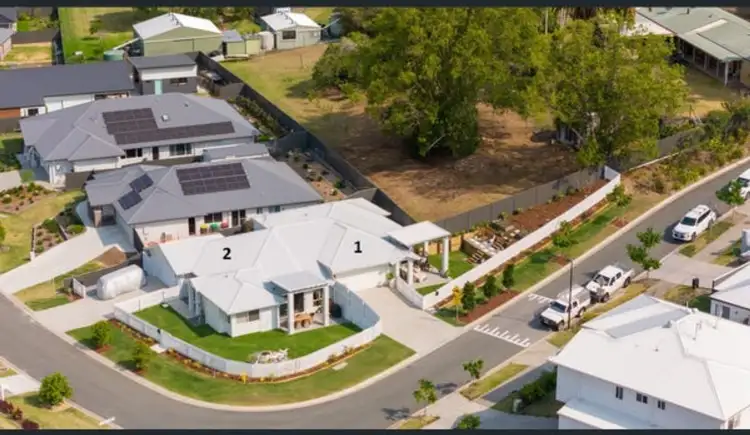 Floorplan of Homely semi-detached listing, 1/8 Eucalyptus Way, Perwillowen QLD 4560
