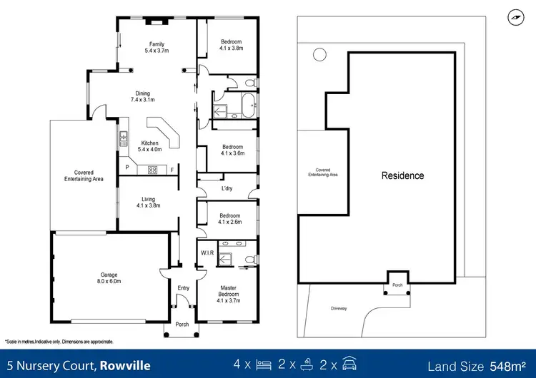 Floorplan of Homely house listing, 5 Nursery Court, Rowville VIC 3178