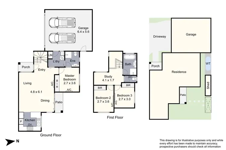 Floorplan of Homely townhouse listing, 3/5 Joffre Street, Noble Park VIC 3174