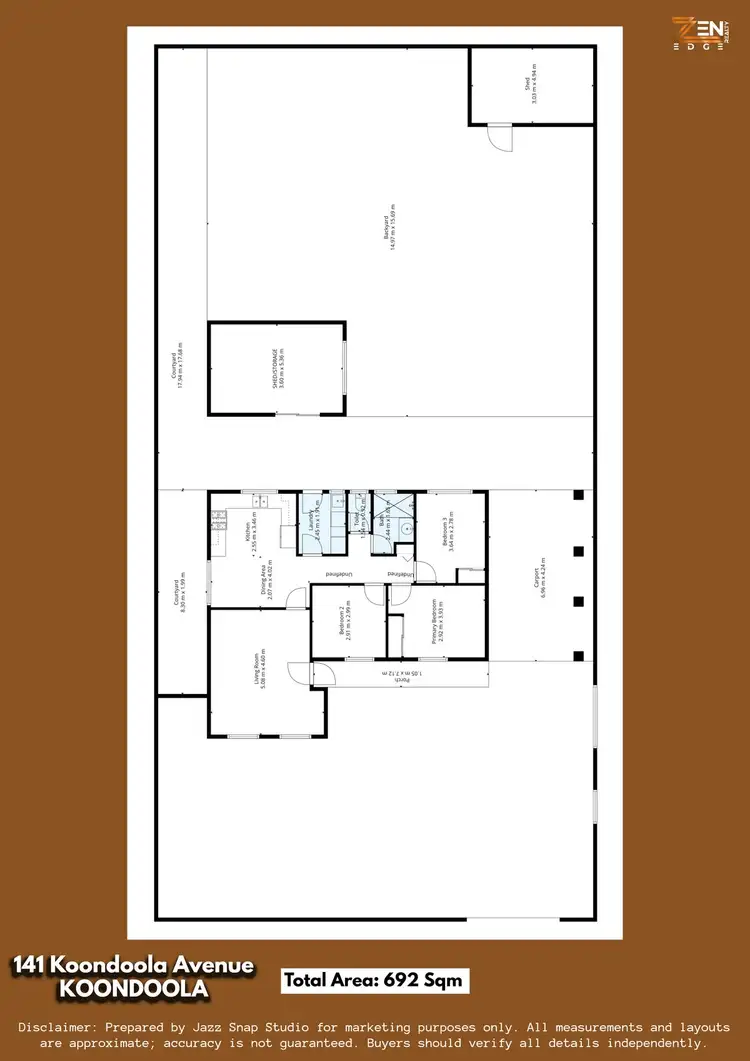 Floorplan of Homely house listing, 141 Koondoola Avenue, Koondoola WA 6064