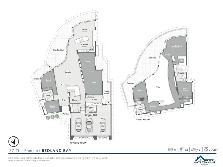 Floorplan of Homely house listing, 27 The Rampart, Redland Bay QLD 4165