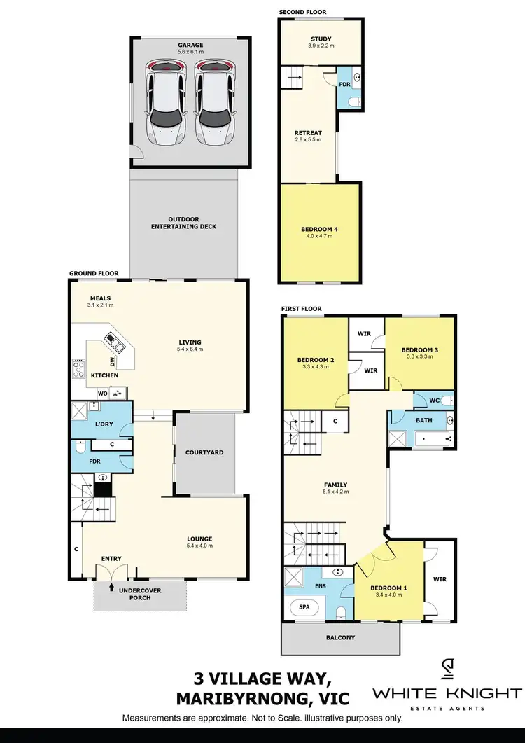 Floorplan of Homely house listing, 3 Village Way, Maribyrnong VIC 3032