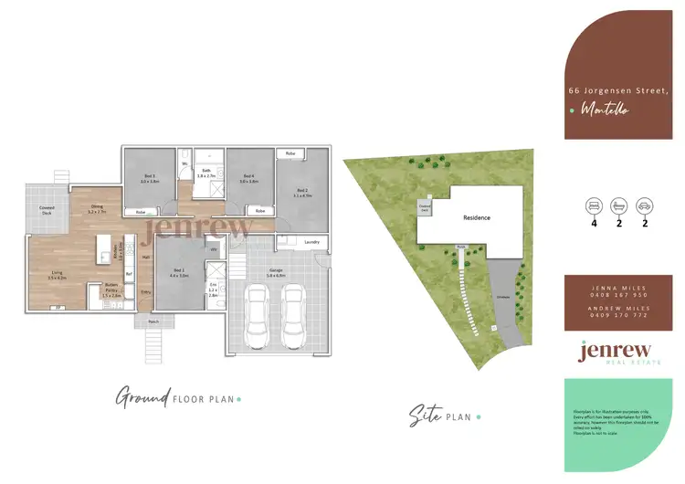 Floorplan of Homely house listing, 66 Jorgensen Street, Montello TAS 7320
