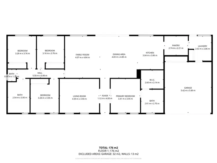 Floorplan of Homely house listing, 3 Tatlock Street, Horsham VIC 3400