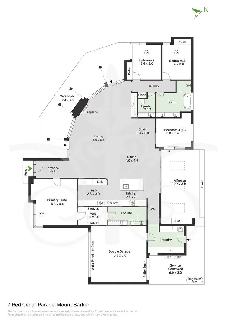 Floorplan of Homely house listing, 7 Red Cedar Parade, Mount Barker SA 5251