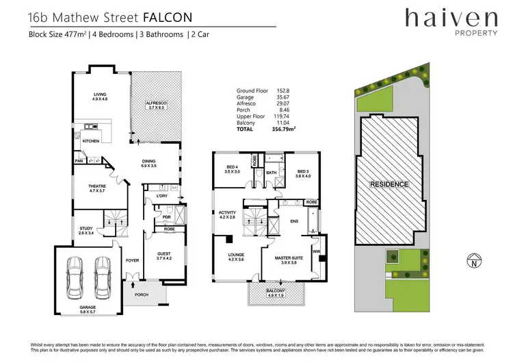 Floorplan of Homely house listing, 16B Mathew Street, Falcon WA 6210