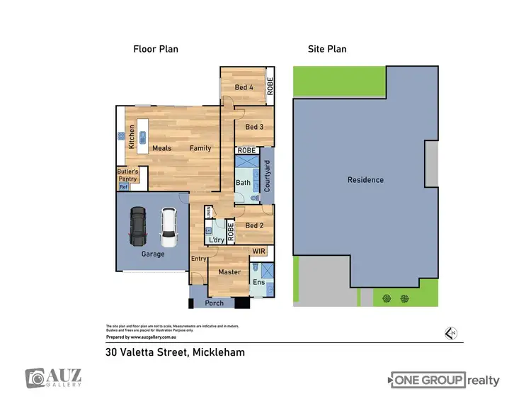 Floorplan of Homely house listing, 30 Valetta Street, Mickleham VIC 3064