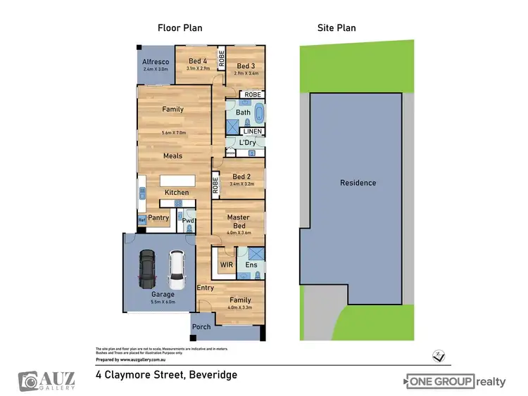 Floorplan of Homely house listing, 4 Claymore Street, Beveridge VIC 3753