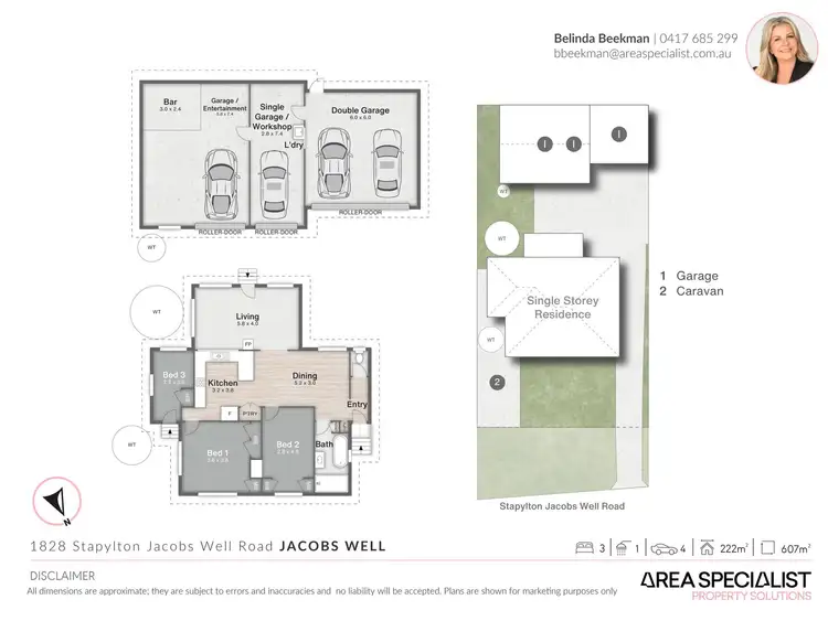 Floorplan of Homely house listing, 1828 Stapylton Jacobs Well Road, Jacobs Well QLD 4208