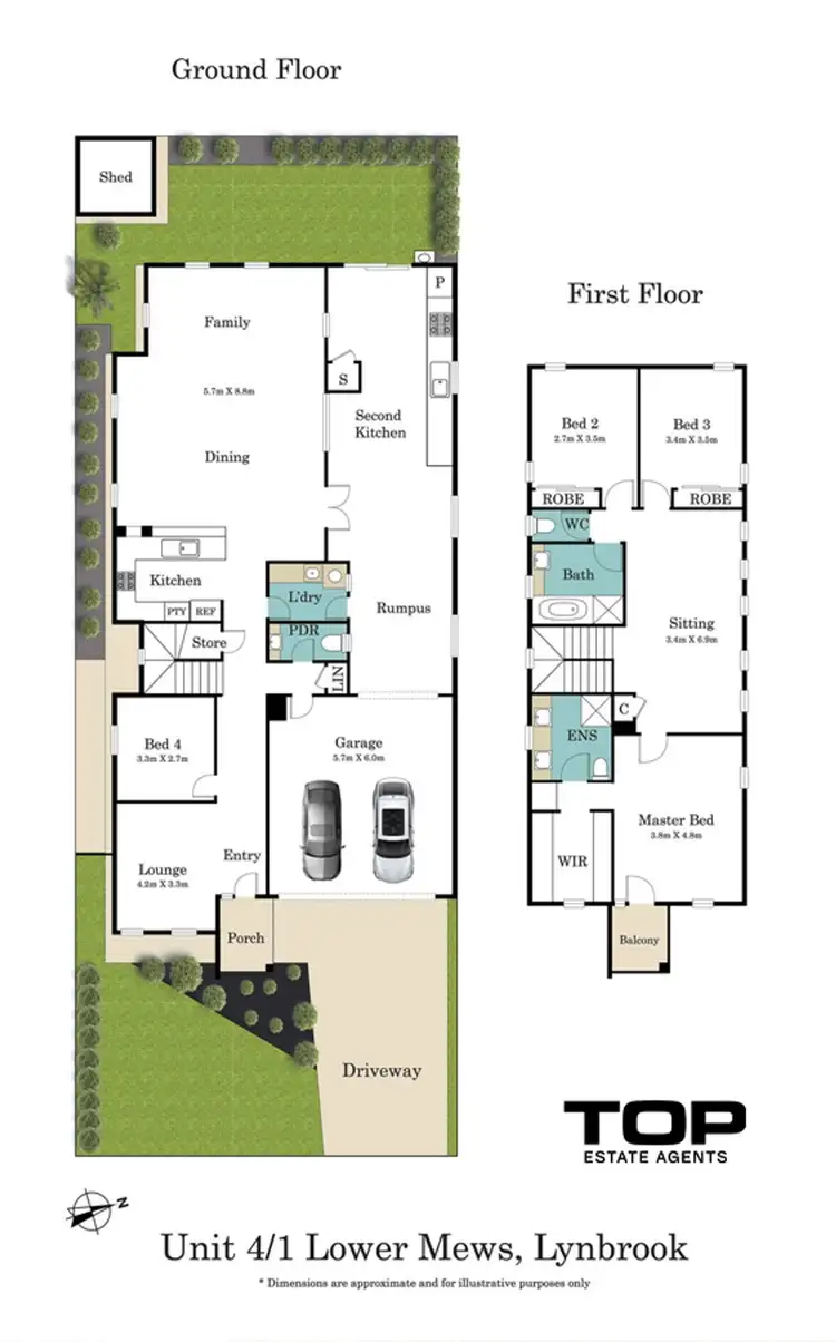 Floorplan of Homely house listing, 4/1 Lower Mews, Lynbrook VIC 3975