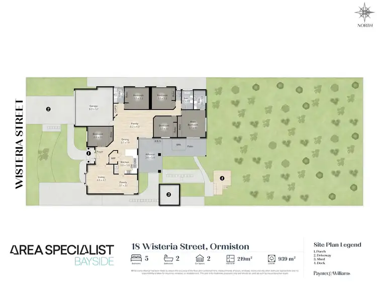 Floorplan of Homely house listing, 18 Wisteria Street, Ormiston QLD 4160