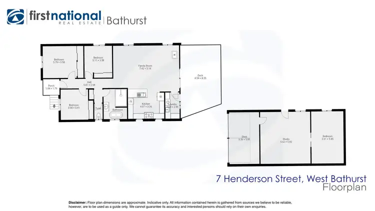 Floorplan of Homely house listing, 7 Henderson Street, West Bathurst NSW 2795