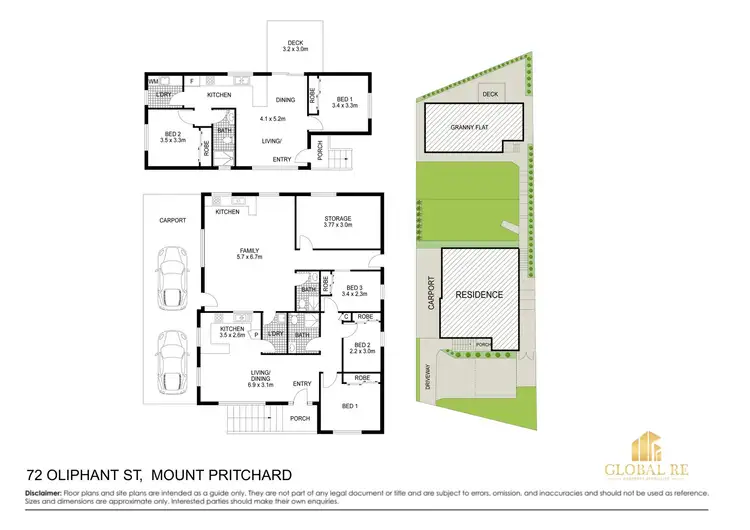 Floorplan of Homely house listing, 72 Oliphant Street, Mount Pritchard NSW 2170