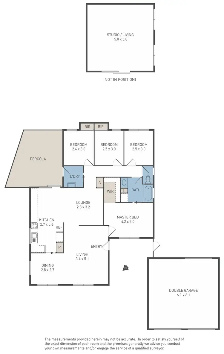 Floorplan of Homely house listing, 16 Greenshank Court, Werribee VIC 3030