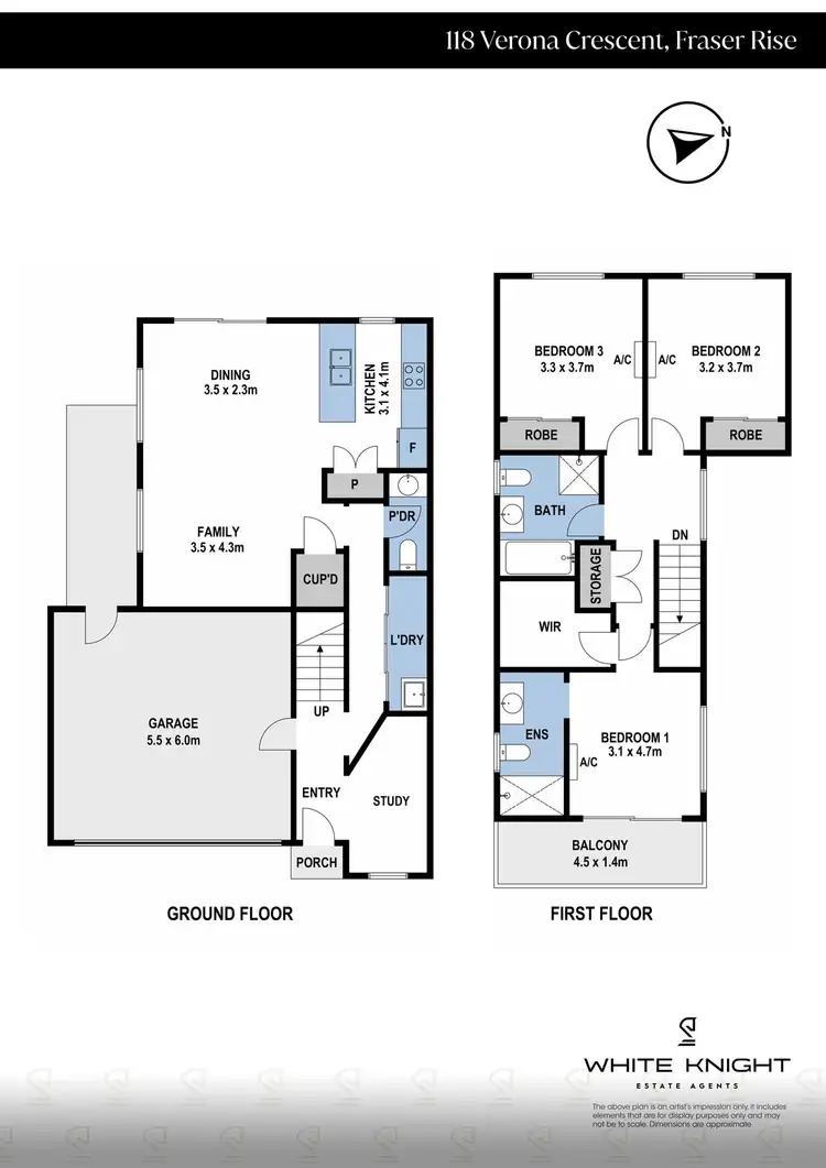 Floorplan of Homely house listing, 118 Verona Crescent, Fraser Rise VIC 3336