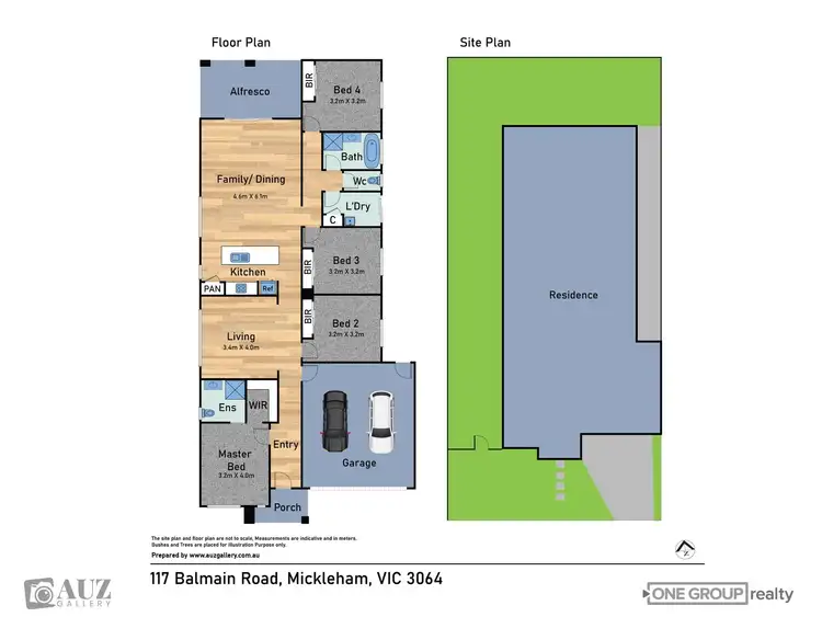 Floorplan of Homely house listing, 117 Balmain Road, Mickleham VIC 3064