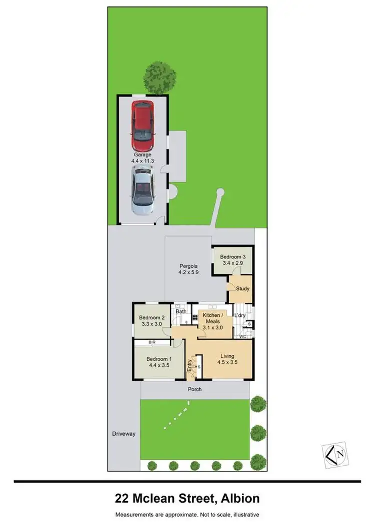 Floorplan of Homely house listing, 22 McLean Street, Albion VIC 3020