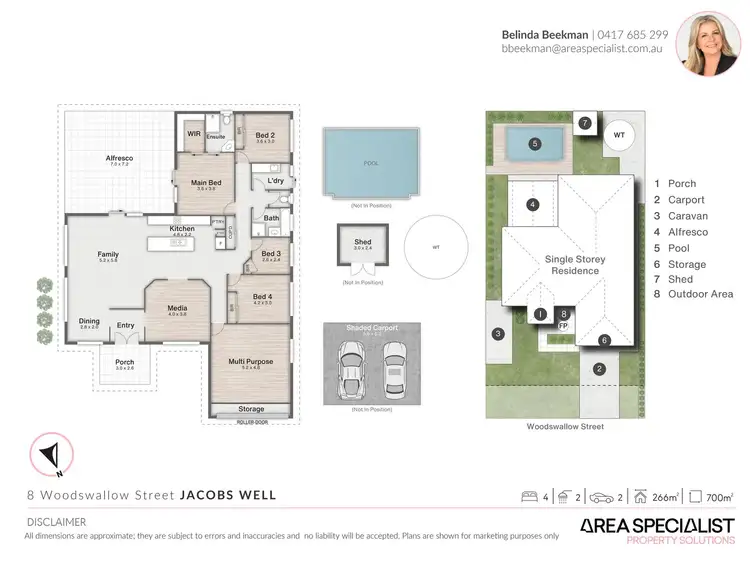 Floorplan of Homely house listing, 8 Woodswallow Street, Jacobs Well QLD 4208
